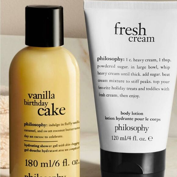 Philosophy Happy Birthday Vanilla Birthday Cake Bath & Body Set - Picture 3 of 7
